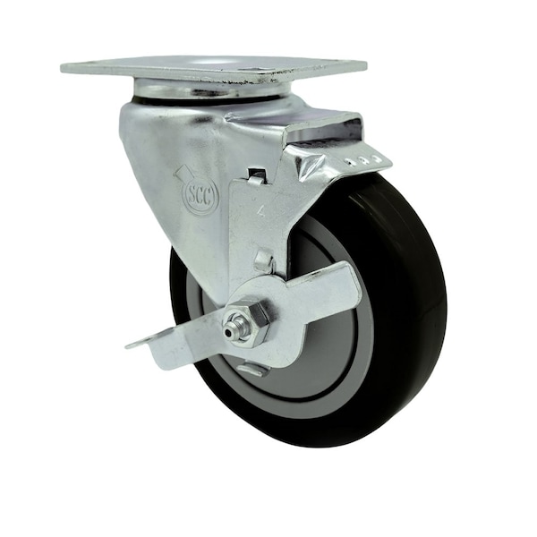 Hatco 413042600400 4'' Replacement Caster with Brake